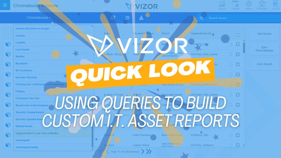Using queries to build custom I.T. asset reports thumbnail
