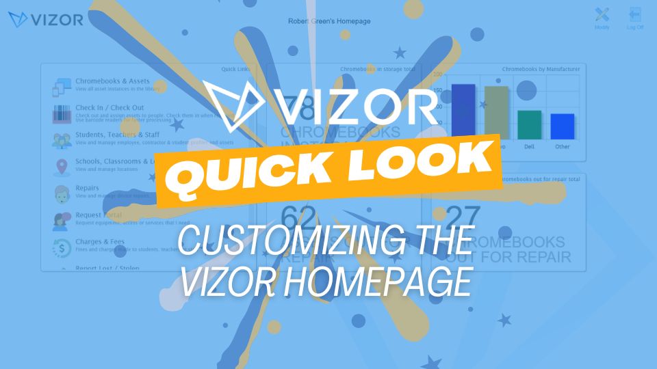 How to customize the VIZOR homepage thumbnail