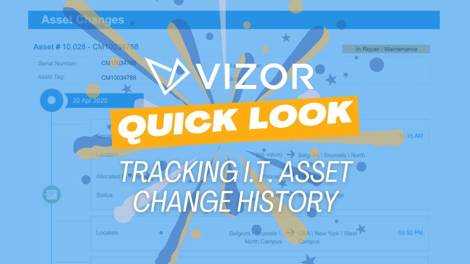 Tracking I.T. asset change history thumbnail